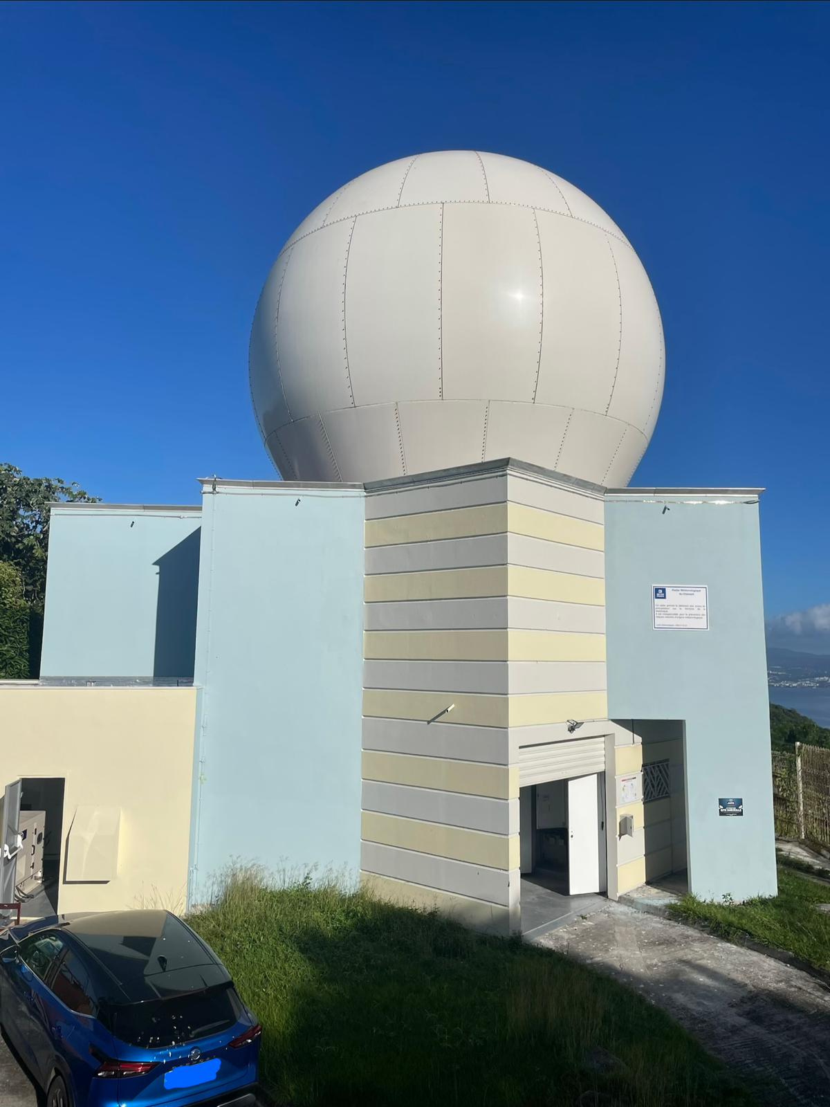 Réhabilitation du radar météorologique du Diamant, Martinique